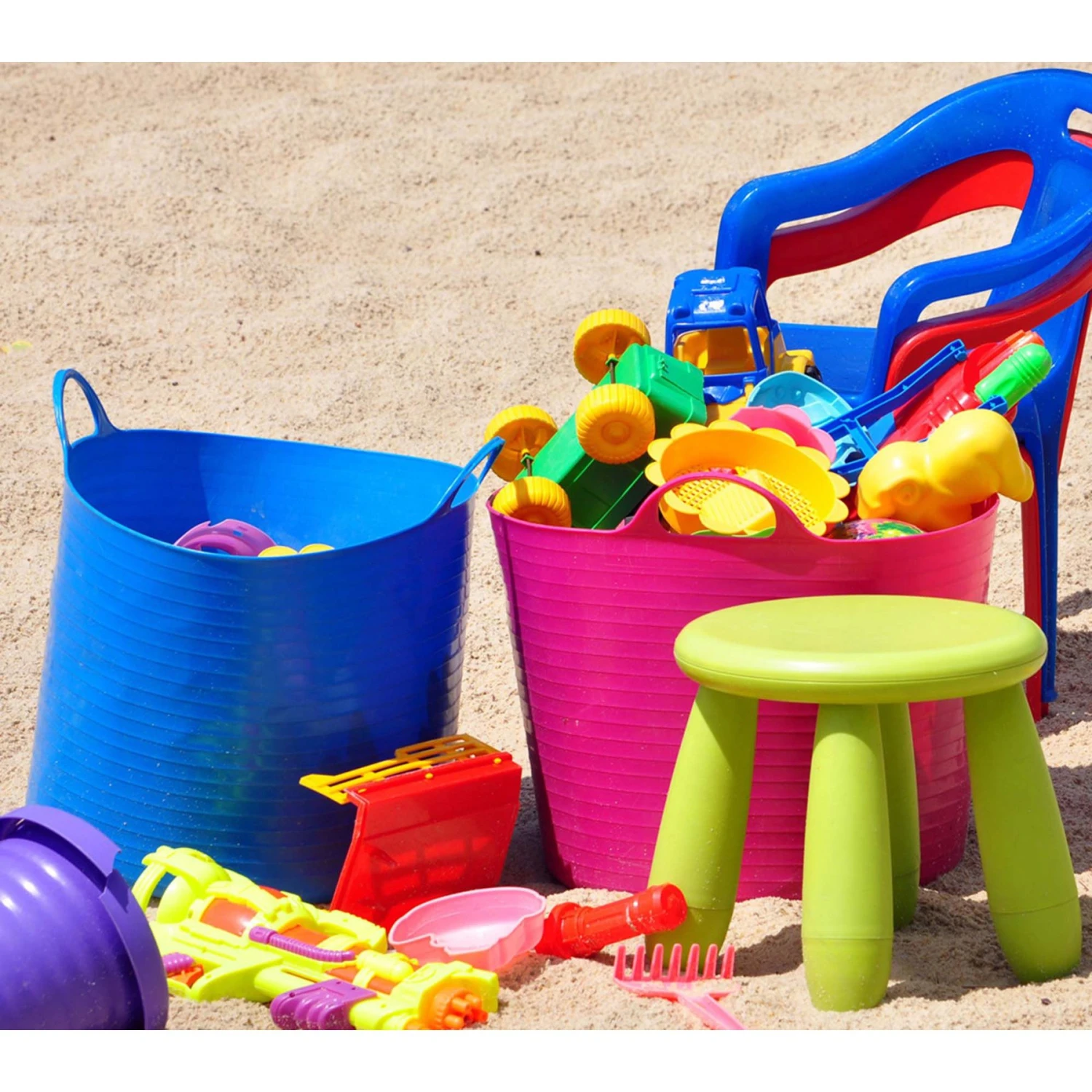 Tuff Stuff Products Tuff Flex Tub Farm Animal Feeder 2 Tuff Stuff Products Tuff Flex Tub Farm Animal Feeder - Image 2