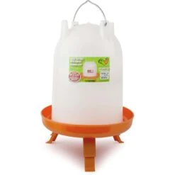 Tuff Stuff Products Poultry Drinker Nest With Foldable Legs Farm Animal Feeder
