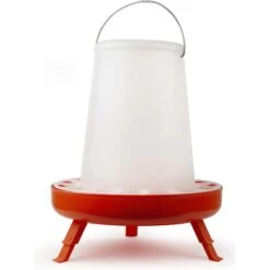 Tuff Stuff Products Poultry Feeder Folding Leggs Farm Animal Feeder, 11-lb