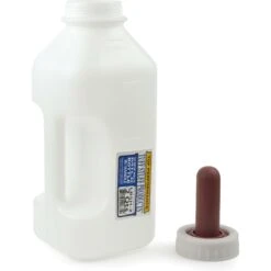 Tuff Stuff Products Milk Bottle Screw With Handle Farm Animal Feeder, 2-qt -Meadow Farm 777222 PT2. AC SS1800 V1689270102