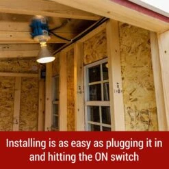 OverEZ Chicken Coop Electrical Heat Package Farm Accessory 8 OverEZ Chicken Coop Electrical Heat Package Farm Accessory -Meadow Farm 778046 PT3. AC SS1800 V1679943784