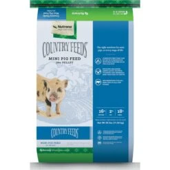 Nutrena Country Feeds 16% Pellet Mini Pig Feed, 25-lb Bag