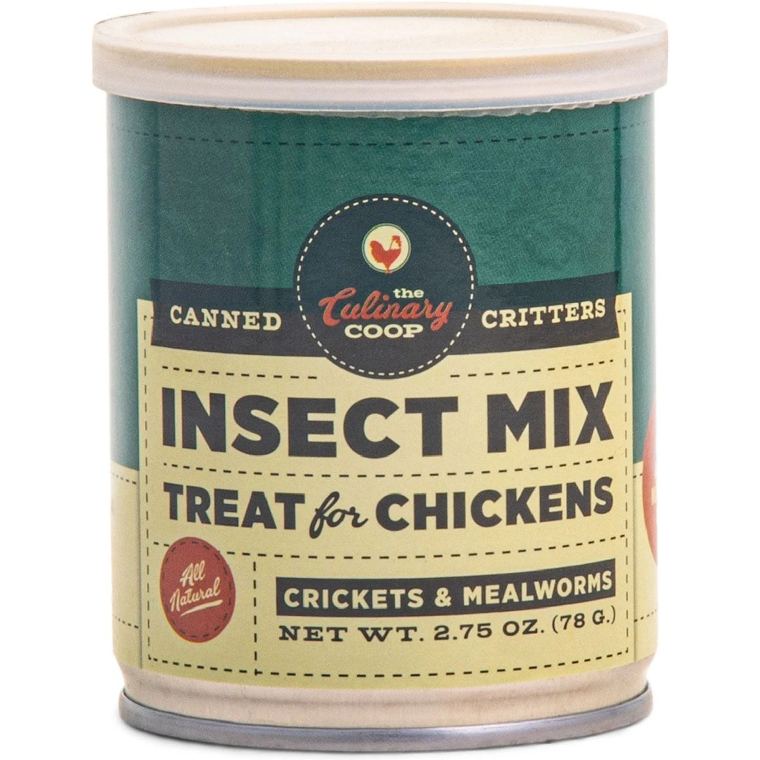 Culinary Coop Mealworms & Crickets Chicken Treats, 2.75-oz Can 1 Culinary Coop Mealworms & Crickets Chicken Treats, 2.75-oz Can