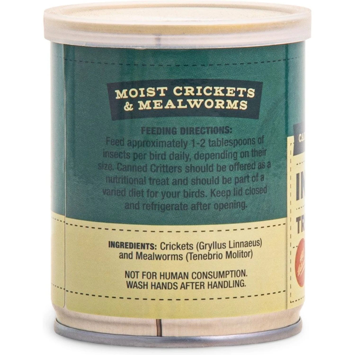 Culinary Coop Mealworms & Crickets Chicken Treats, 2.75-oz Can 2 Culinary Coop Mealworms & Crickets Chicken Treats, 2.75-oz Can - Image 2