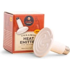 Culinary Coop Ceramic Chicken Heat Emitter, 150-watt
