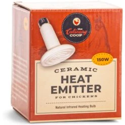 Culinary Coop Ceramic Chicken Heat Emitter, 150-watt -Meadow Farm 812502 PT1. AC SS1800 V1682436574