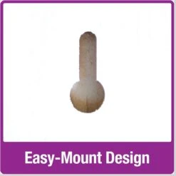 Natures Way Bird Products Farmhouse Bee Home, White -Meadow Farm 817910 PT6. AC SS1800 V1681743390