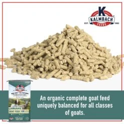 Kalmbach Feeds 16% Organic Pellet Goat Feed, 50-lb Bag -Meadow Farm 825278 PT2. AC SS1800 V1681154080