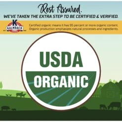 Kalmbach Feeds 16% Organic Pellet Goat Feed, 50-lb Bag -Meadow Farm 825278 PT5. AC SS1800 V1681156460