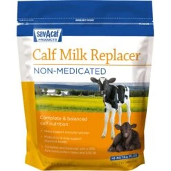 Sav-A-Caf Hi-Nutra Plus Calf Milk Replacer Cattle Supplement, 9-lb Bag
