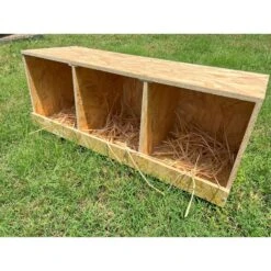 Zylina Best Rest Triple Nesting Box -Meadow Farm 855014 PT3. AC SS1800 V1686250363