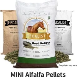 Medalist Alfalfa Pellets Pig & Goat Dry Food, 50-lb Bag