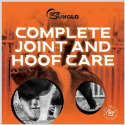 Sunglo In Motion Show Animal Joint, Hoof, & Skin Health Farm Animal Supplement, 14-lb Pail -Meadow Farm 888814 PT3. AC SS1800 V1691775894