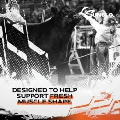 Sunglo Man Up Show Animal Cattle Supplement, 30-lb Bucket -Meadow Farm 888878 PT6. AC SS1800 V1691006506