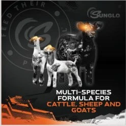 Sunglo Epic I.C.E. Hair & Wool Show Cattle, Sheep & Goat Supplement, 25-lb Bucket -Meadow Farm 888894 PT2. AC SS1800 V1691010132
