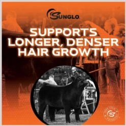 Sunglo Epic I.C.E. Hair & Wool Show Cattle, Sheep & Goat Supplement, 25-lb Bucket -Meadow Farm 888894 PT3. AC SS1800 V1691010219