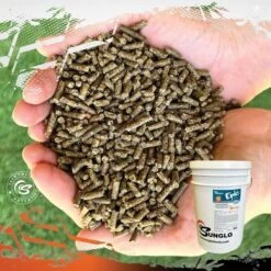 Sunglo Epic I.C.E. Hair & Wool Show Cattle, Sheep & Goat Supplement, 25-lb Bucket -Meadow Farm 888894 PT6. AC SS1800 V1691007112