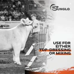 Sunglo Show Cattle Explosion Show Animal Cattle Supplement, 30-lb Bucket -Meadow Farm 888910 PT4. AC SS1800 V1691006612
