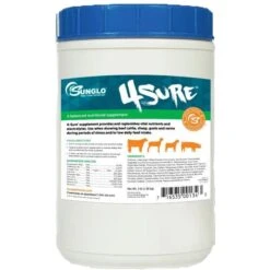 Sunglo 4Sure Show Animal Nutritional Swine, Cattle, Sheep & Goat Supplement