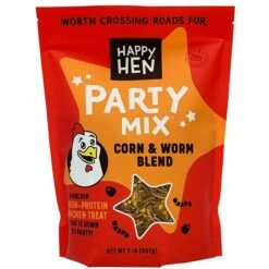 Happy Hen Treats Corn & Mealworm Party Mix Poultry Treats