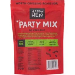 Happy Hen Treats Oat & Mealworm Party Mix Poultry Treats -Meadow Farm 94851 PT1. AC SS1800 V1682710826