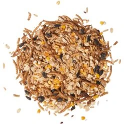 Happy Hen Treats Oat & Mealworm Party Mix Poultry Treats -Meadow Farm 94851 PT2. AC SS1800 V1682710826