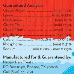 Happy Hen Treats Seed & Mealworm Party Mix Poultry Treats -Meadow Farm 94853 PT3. AC SS1800 V1572640987