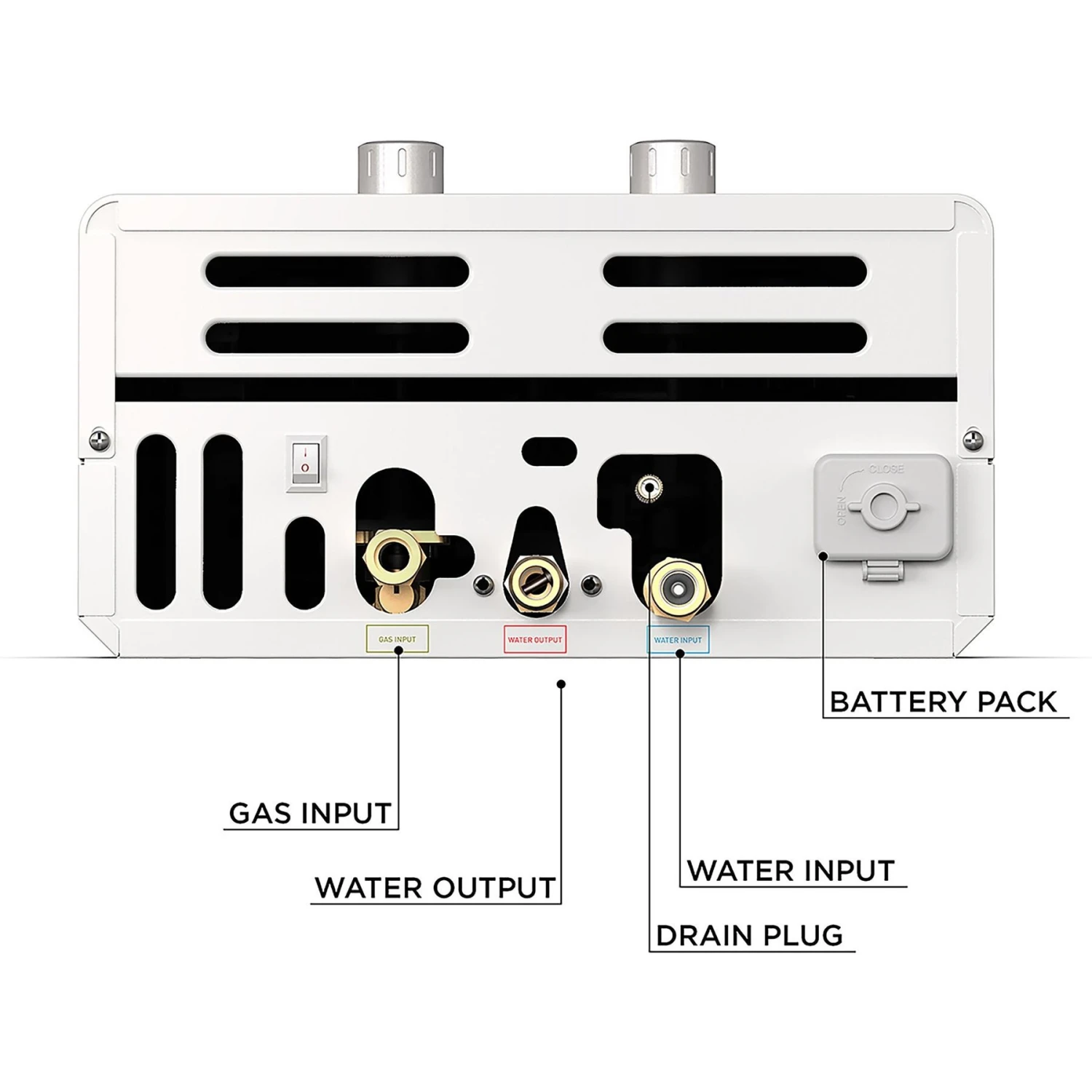 Eccotemp EL10- Luxe Portable Outdoor Tankless Water Heater 7 Eccotemp EL10- Luxe Portable Outdoor Tankless Water Heater - Image 7