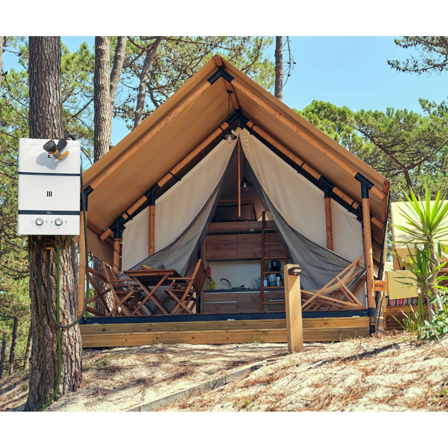 Eccotemp EL10- Luxe Portable Outdoor Tankless Water Heater 8 Eccotemp EL10- Luxe Portable Outdoor Tankless Water Heater - Image 8