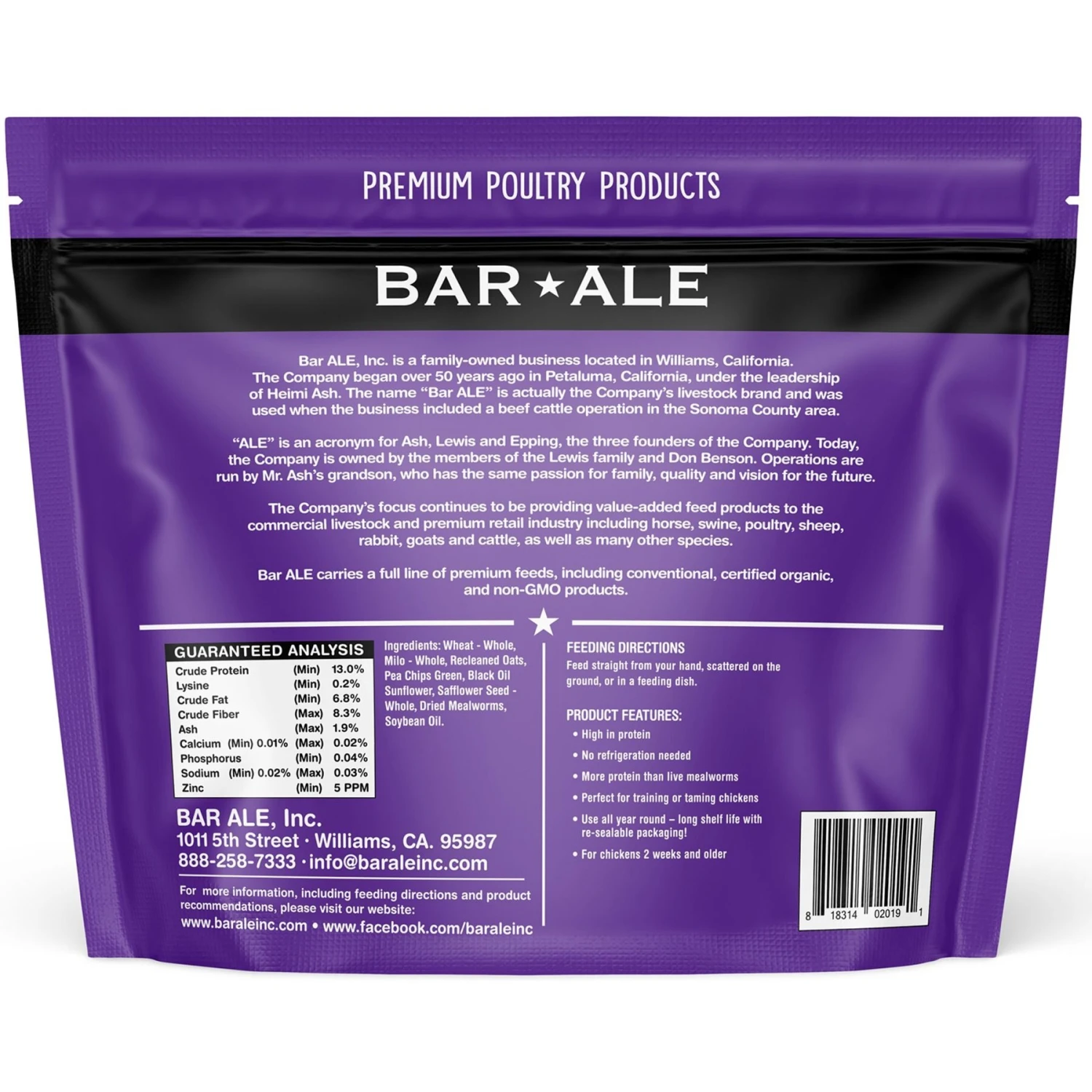 Bar ALE Tillie's Treats Non-GMO 6 Way Whole Grain Party Pak Chicken Treats, 10-lb Bag 2 Bar ALE Tillie's Treats Non-GMO 6 Way Whole Grain Party Pak Chicken Treats, 10-lb Bag - Image 2