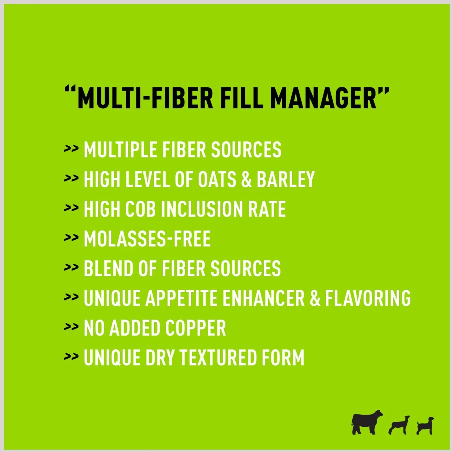 Kent ShowBoss Lowdown Show Cattle, Sheep & Goat Feed, 40-lb Bag 3 Kent ShowBoss Lowdown Show Cattle, Sheep & Goat Feed, 40-lb Bag - Image 3