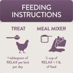 FlockLeader Relax Functional Poultry Treat -Meadow Farm 959190 PT3. AC SS1800 V1696262364