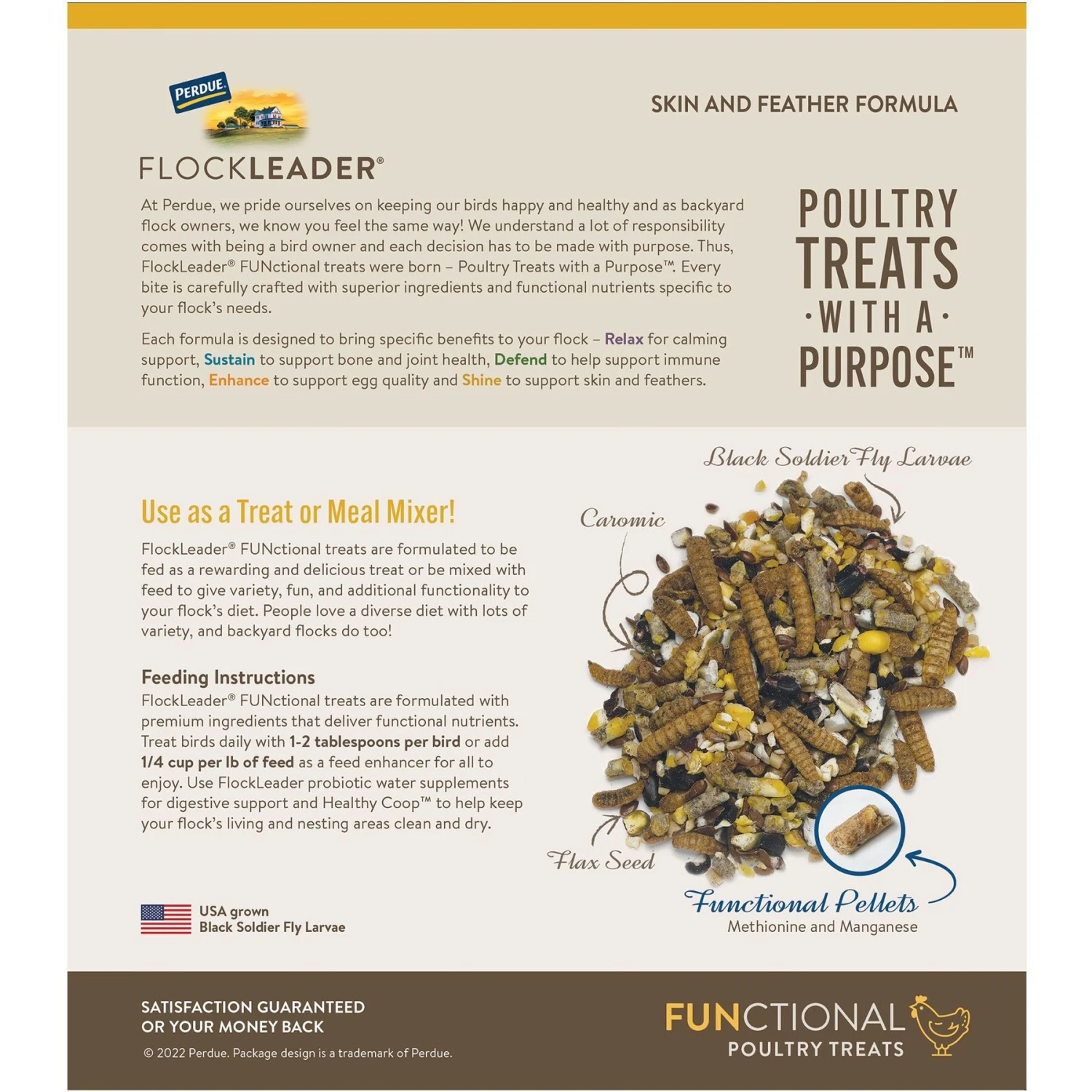 FlockLeader Shine Functional Poultry Treat 2 FlockLeader Shine Functional Poultry Treat - Image 2