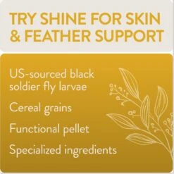 FlockLeader Shine Functional Poultry Treat 13 FlockLeader Shine Functional Poultry Treat -Meadow Farm 959238 PT4. AC SS1800 V1696259729