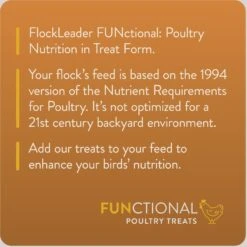 FlockLeader Enhance Functional Poultry Treat -Meadow Farm 959262 PT2. AC SS1800 V1696262304