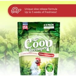 Little Savers Little Coop Recouper Chicken Coop Deodorizer, Fresh Scent Mint, 2-oz Bag -Meadow Farm 968182 PT3. AC SS1800 V1696952307
