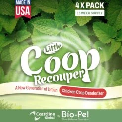 Little Savers Little Coop Recouper Chicken Coop Deodorizer, Fresh Scent Mint, 2-oz Bag -Meadow Farm 968182 PT6. AC SS1800 V1696952306