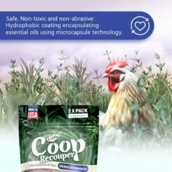 Little Savers Little Coop Recouper Chicken Coop Deodorizer, Fresh Scent Rosemary Thyme, 2-oz Bag -Meadow Farm 968198 PT4. AC SS1800 V1696952307