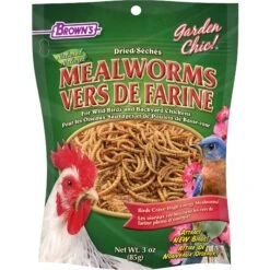 Brown's Garden Chic! Dried Mealworms For Wild Birds
