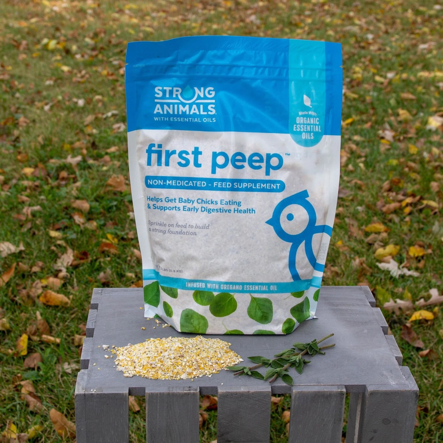 Strong Animals First Peep Bird Supplement, 2-lb Bag 3 Strong Animals First Peep Bird Supplement, 2-lb Bag - Image 3