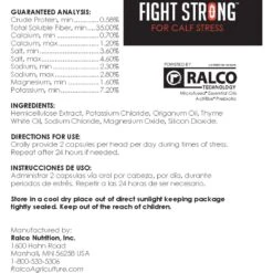 Strong Animals Fight Strong For Stress Calf Supplement, 10 Count 5 Strong Animals Fight Strong For Stress Calf Supplement, 10 Count -Meadow Farm 984182 PT2. AC SS1800 V1699041403