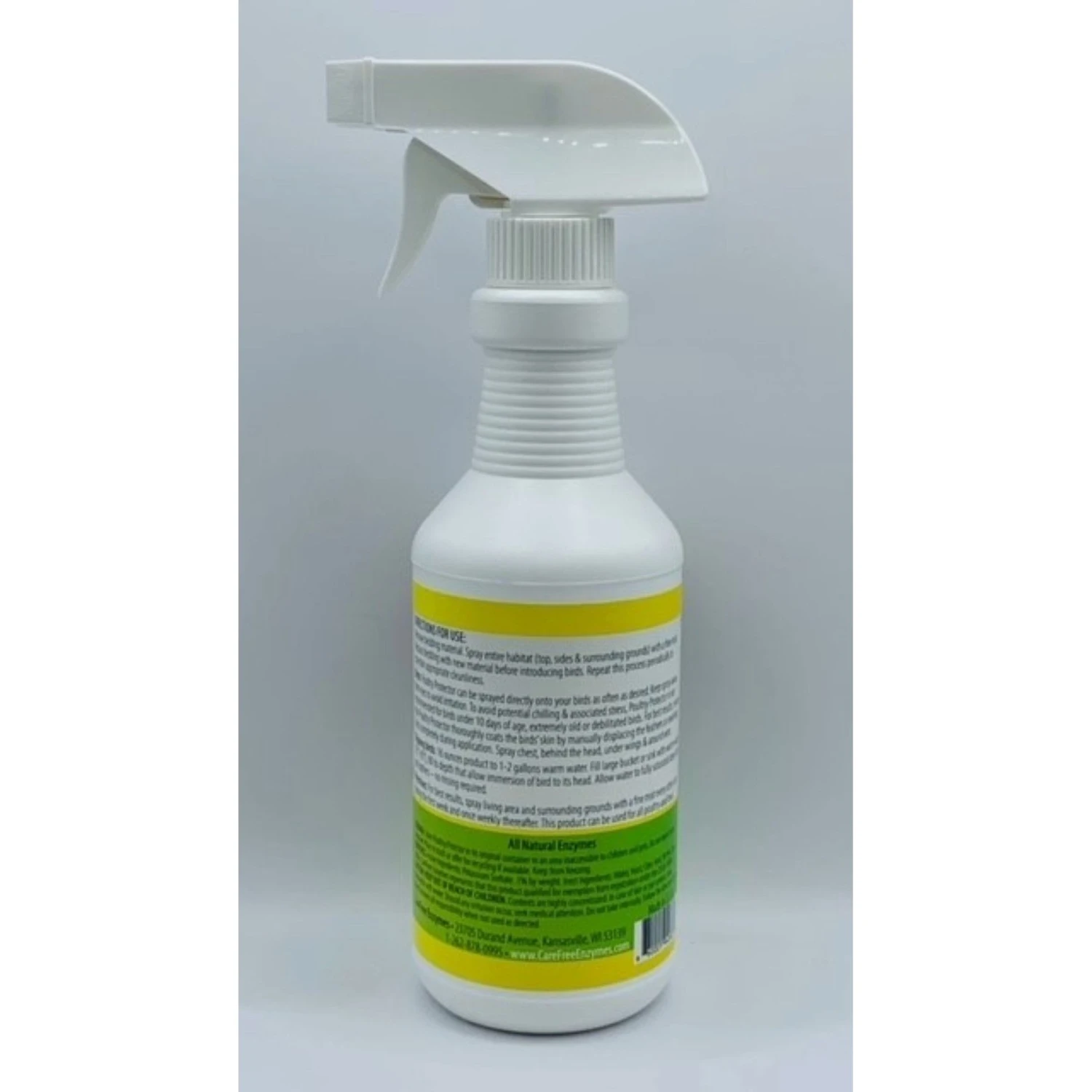 Carefree Enzymes Poultry Spray Protector, 16-oz Bottle 2 Carefree Enzymes Poultry Spray Protector, 16-oz Bottle - Image 2