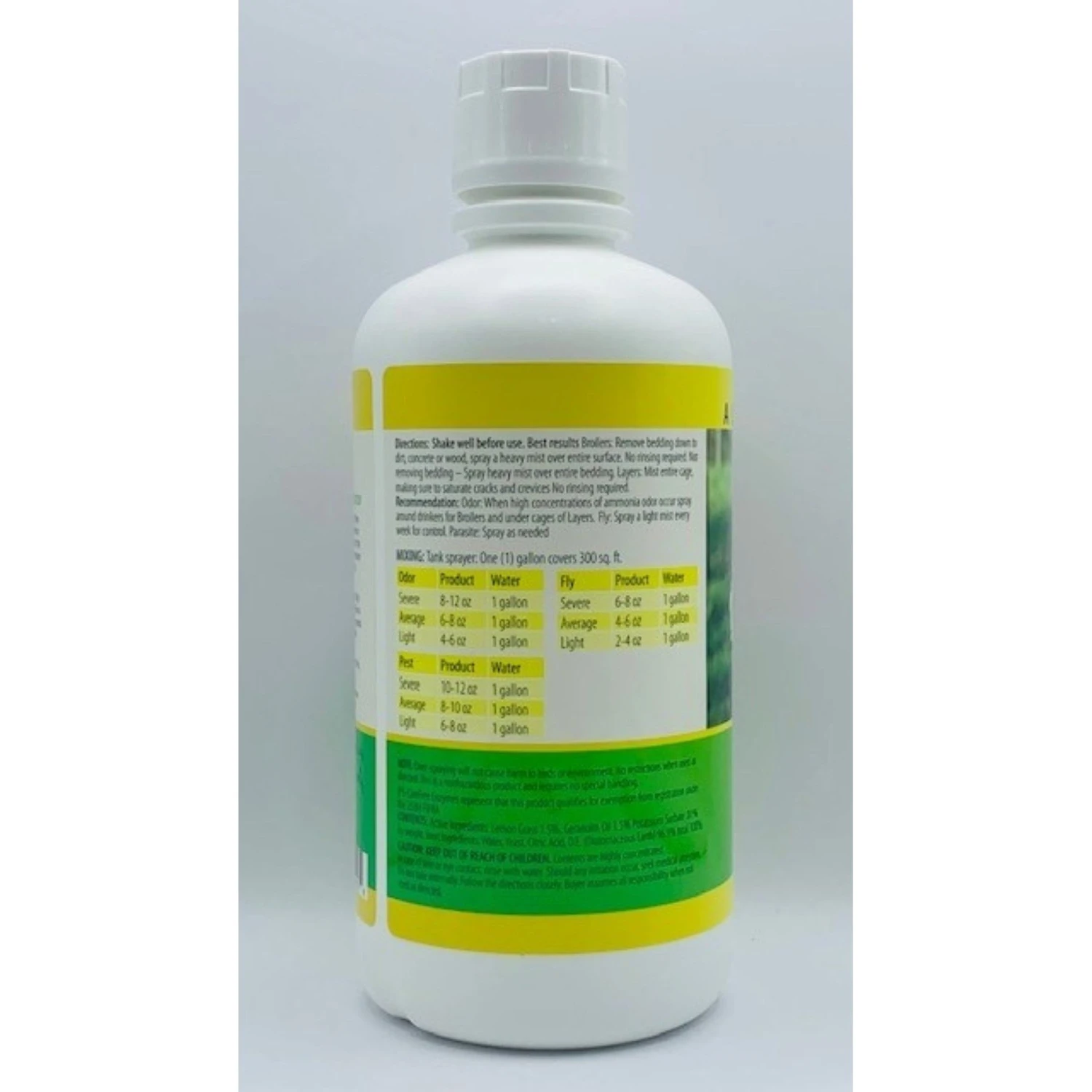 Carefree Enzymes Healthy Pen Farm Supplies, 1-L Bottle 2 Carefree Enzymes Healthy Pen Farm Supplies, 1-L Bottle - Image 2