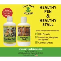 Carefree Enzymes Healthy Pen Farm Supplies, 1-L Bottle 11 Carefree Enzymes Healthy Pen Farm Supplies, 1-L Bottle -Meadow Farm 988614 PT5. AC SS1800 V1702512104